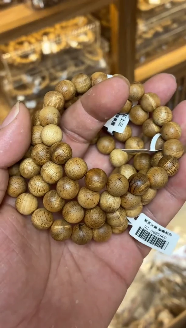 沉香手串 菩萨棋圆珠单圈1.1多样性发其一