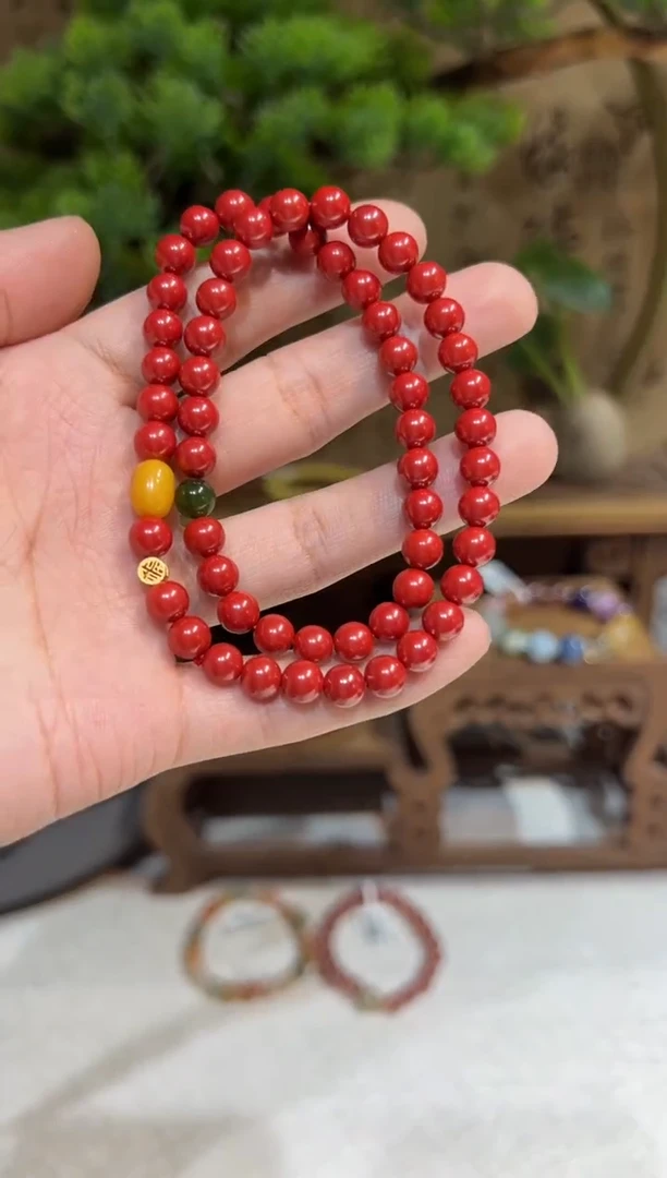 手链琥珀未镶嵌手饰@@