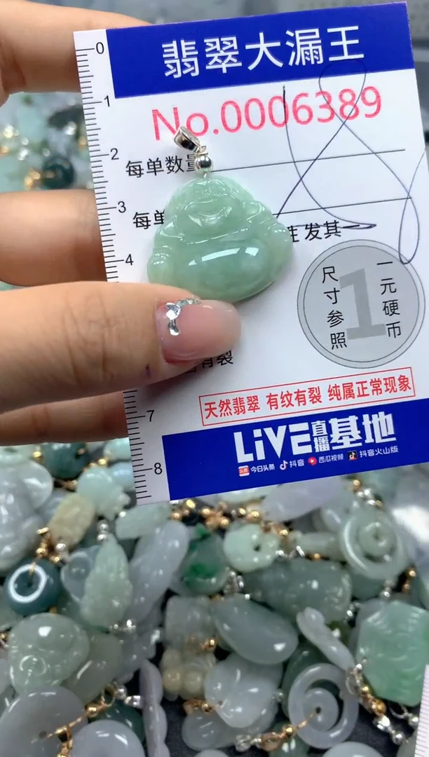 颈饰未镶嵌翡翠6389