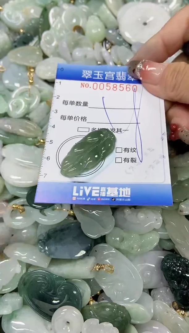 【闪购商品】翡翠颈饰未镶嵌闪购商品0058560