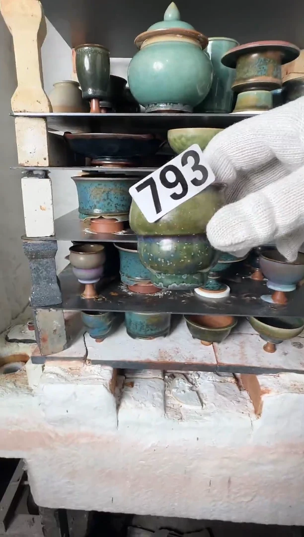 杯子钧瓷蘭山窑手作器物793 全品