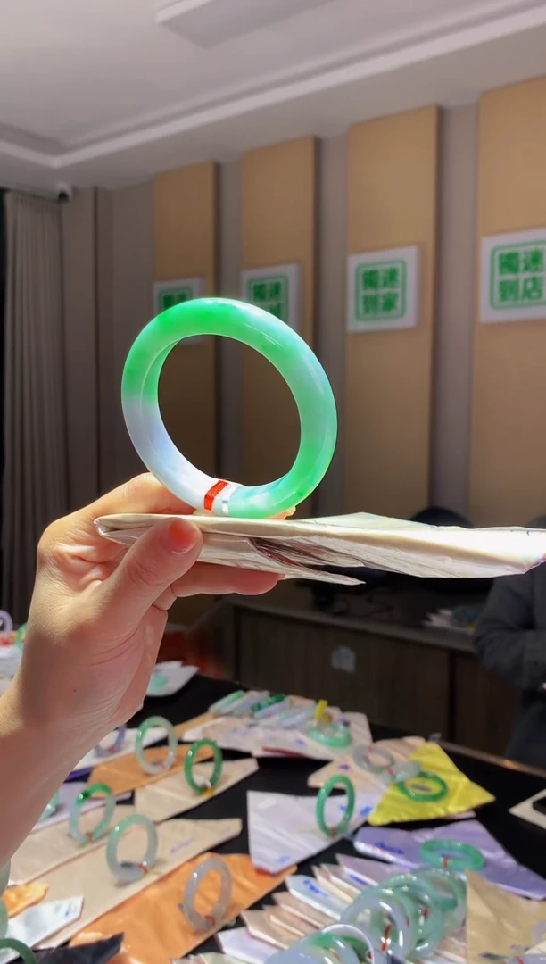 未镶嵌手镯翡翠-Q999 圈口57.5 全款10.9万 定金2万