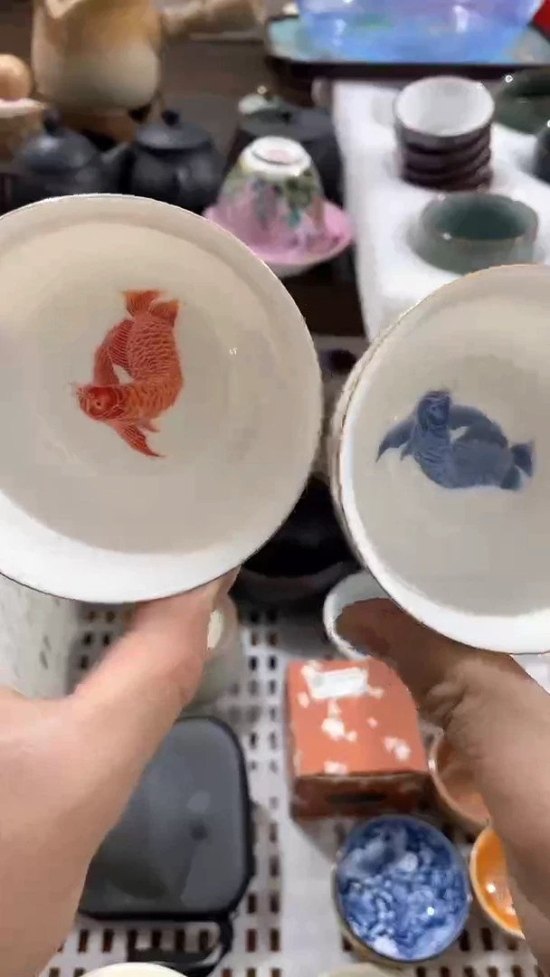 陶瓷茶具全部清清完回家过年12