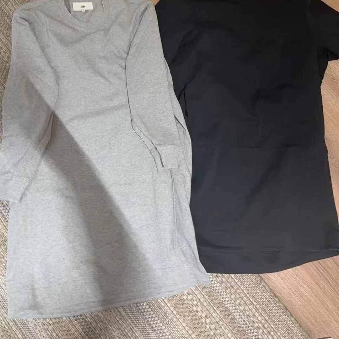 KOKOWANG夏季新款宽松显瘦中长款上衣T裙512445C24Q07