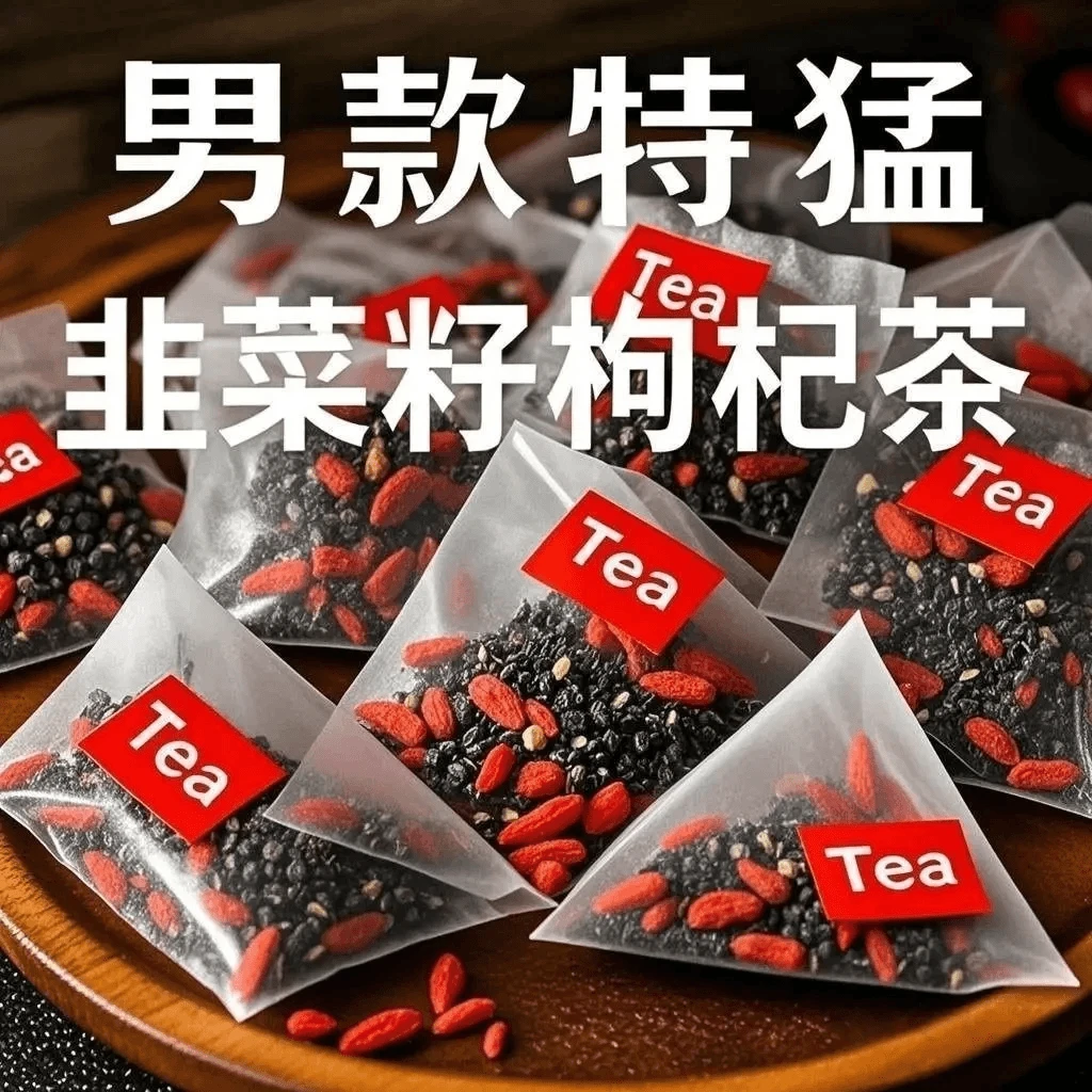 宁夏枸杞韭菜籽炒熟茶独立包装枸杞茶枸杞泡水喝养生茶韭菜籽