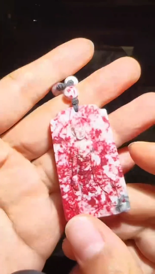 天然辰砂朱砂吊坠29