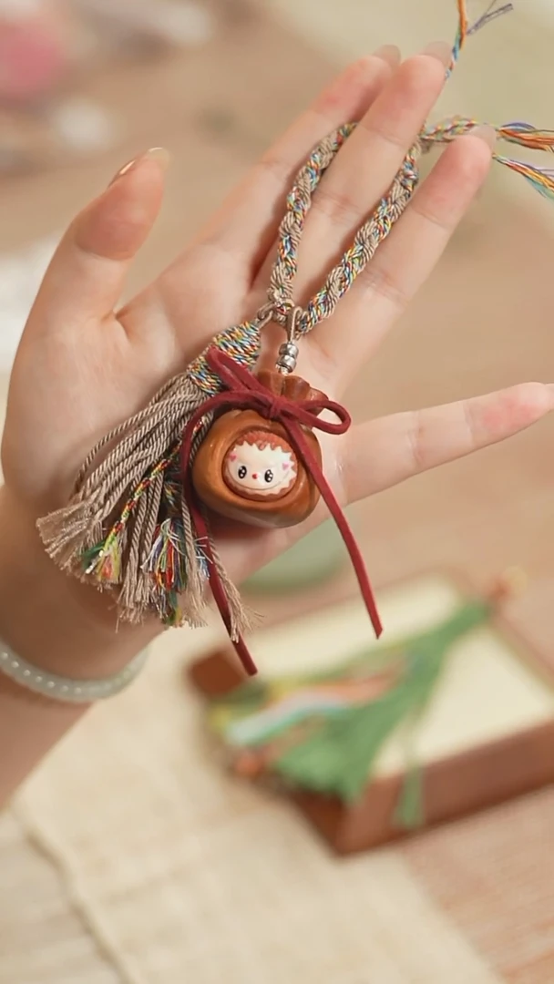 檀香木其他清仓福利！福袋布布 挂件（彩色流苏）