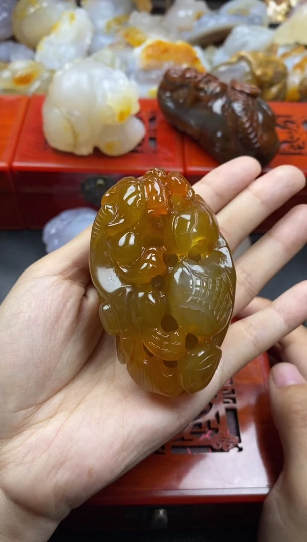 未镶嵌手把玛瑙/玉髓南*00