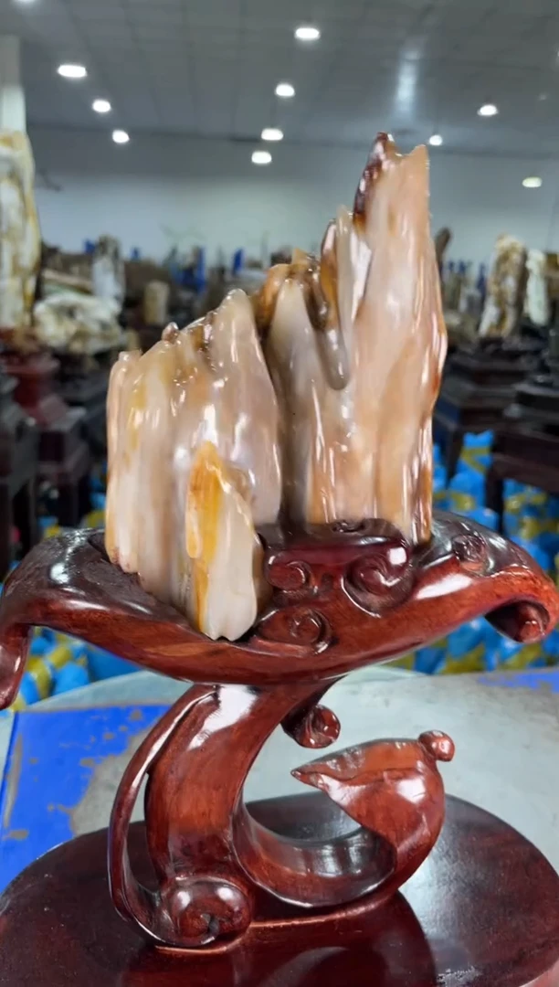 硅化玉摆件未镶嵌24