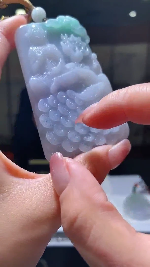 【闪购商品】定制翡翠未镶嵌38/0209/W/观音