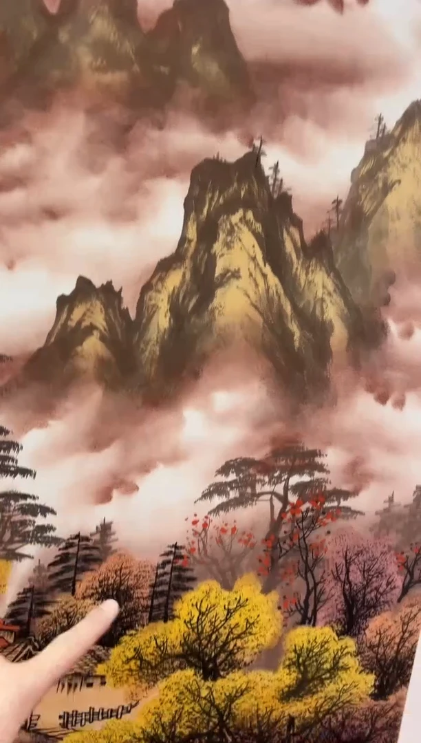 【闪购商品】国画道一老师亲笔绘画作品B67
