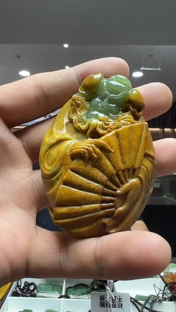 未镶嵌和田玉把件山**翁精品钟馗