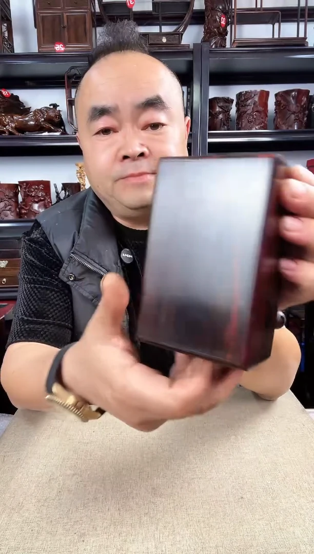 木老李红木工艺品417瑕疵