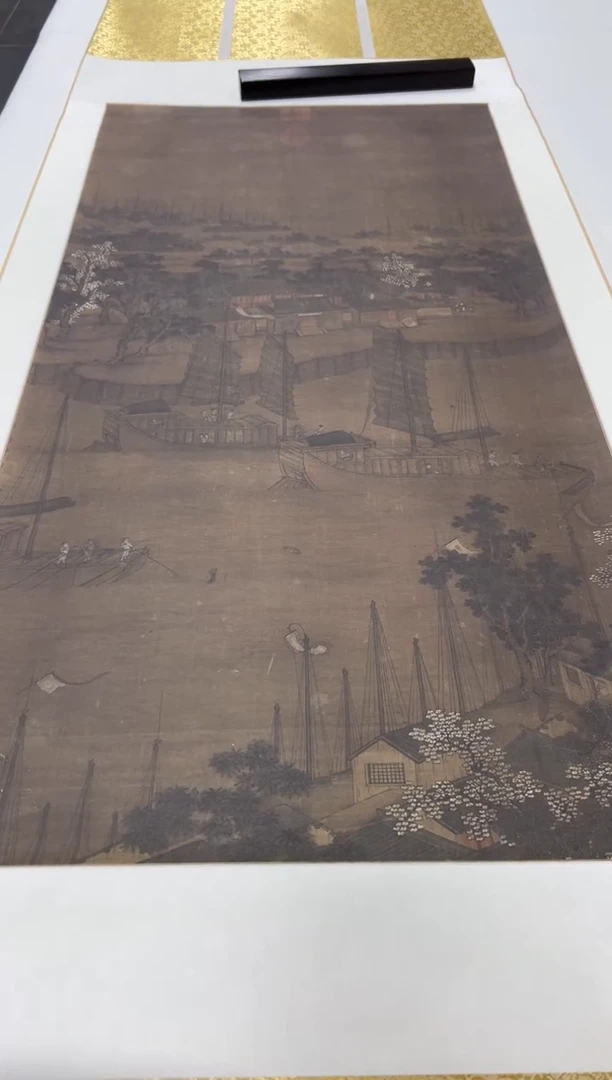 【复刻品】宋佚名 送粮图