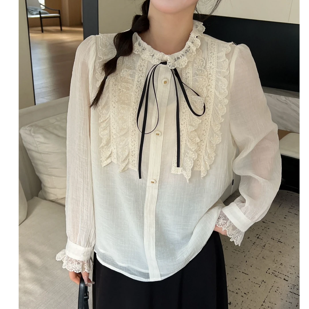 春季韩版纯色百搭时尚休闲打底衫衬衫【雾里】