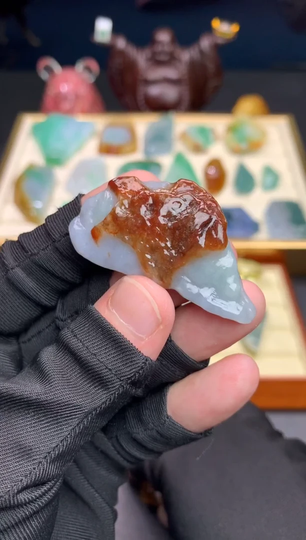 未镶嵌定制翡翠远***野天然翡翠裸石