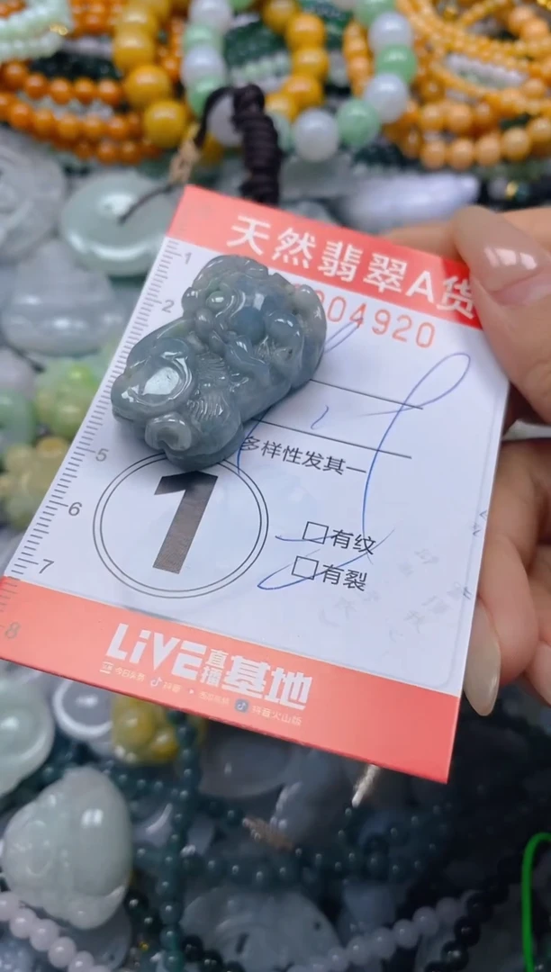 翡翠未镶嵌颈饰闪购0004920