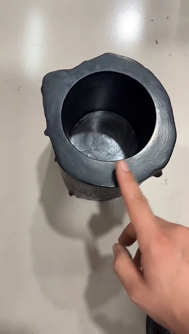紫檀木随形笔筒11