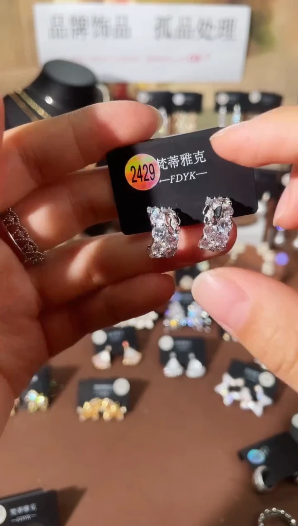 合金925银锆石梵2429