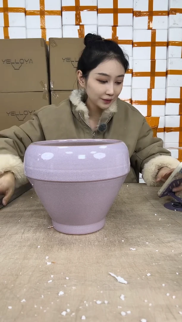 高筒淡紫色大号22x22