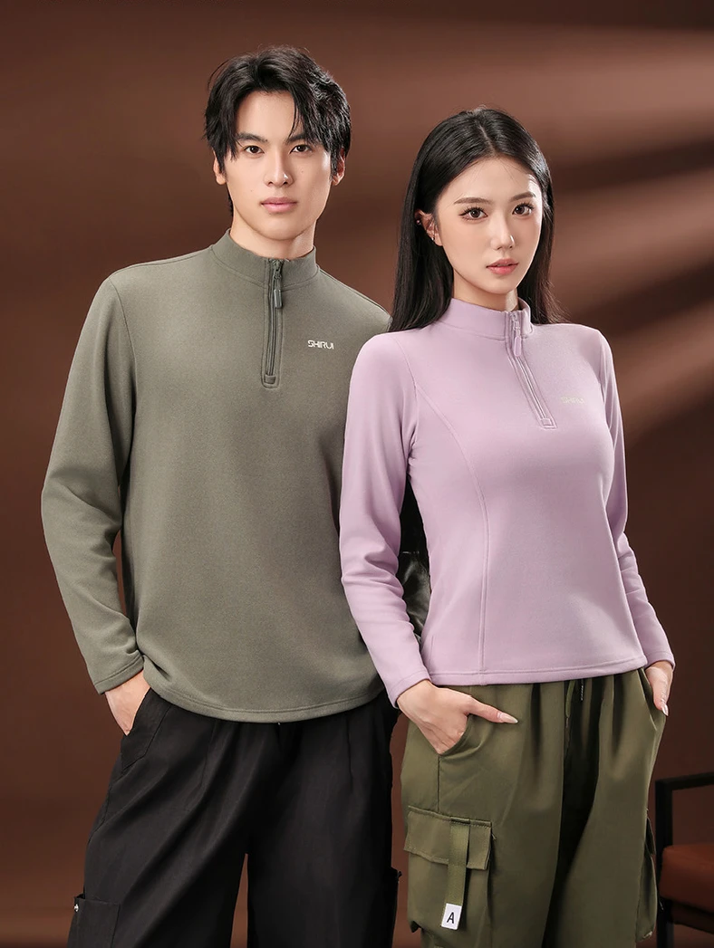 1222半拉链软壳衣（女款）