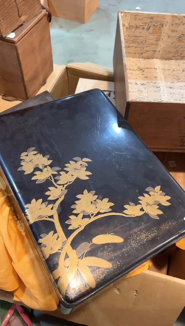 C1542中古瓷器 茶器周边/瑕疵