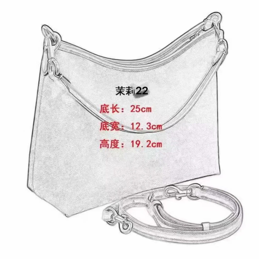 丁页版本寇家新款moille22水桶包经典老花手提单肩斜跨通勤女包