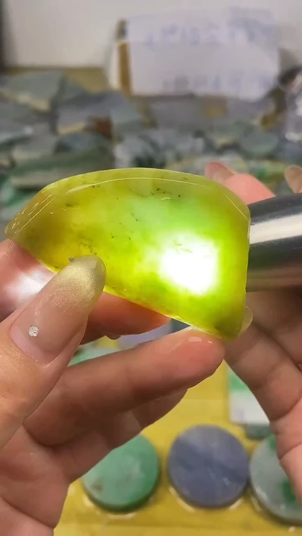 散珠翡翠天然缅甸翡翠A货386