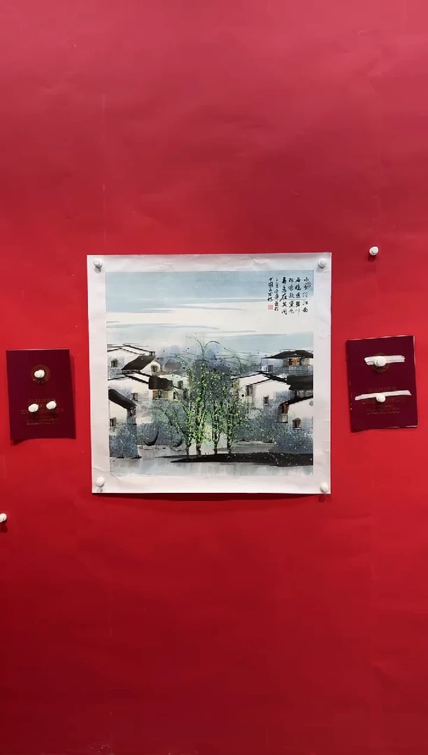 国画画家陆远华纯手绘原作