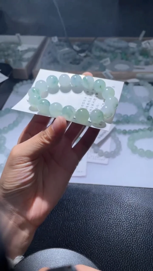 未镶嵌定制翡翠翡翠手串