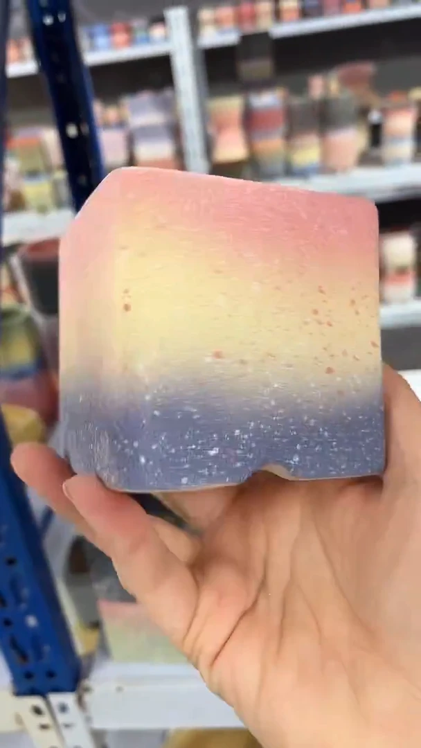 麦饭石粗陶多肉花盆7*7