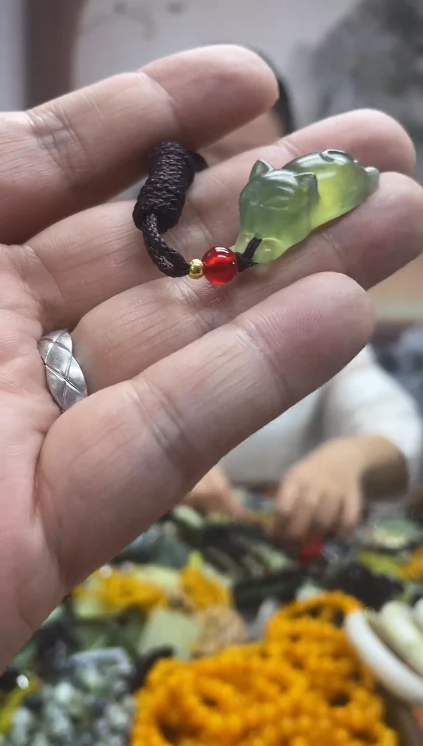 未镶嵌岫玉吊坠多样性发货拍一发一