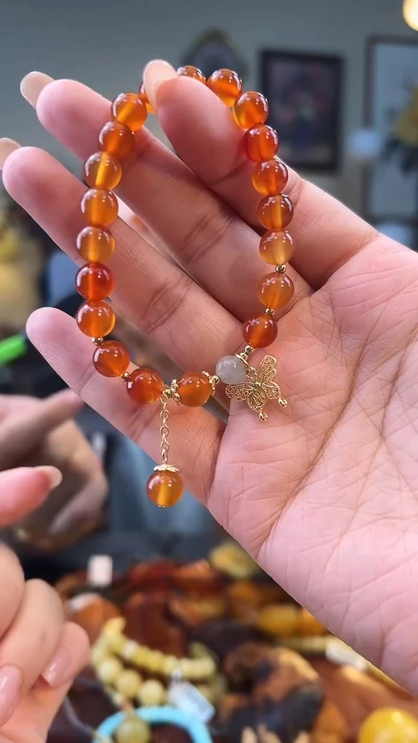 未镶嵌手串玛瑙/玉髓成品