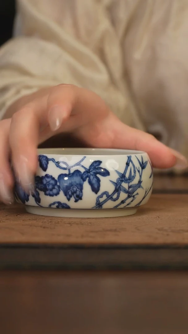 瓷片棉****-柴窑青花破价福利