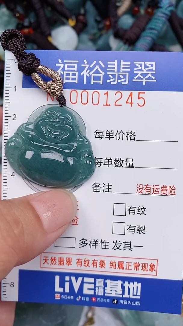 翡翠未镶嵌颈饰...0001245