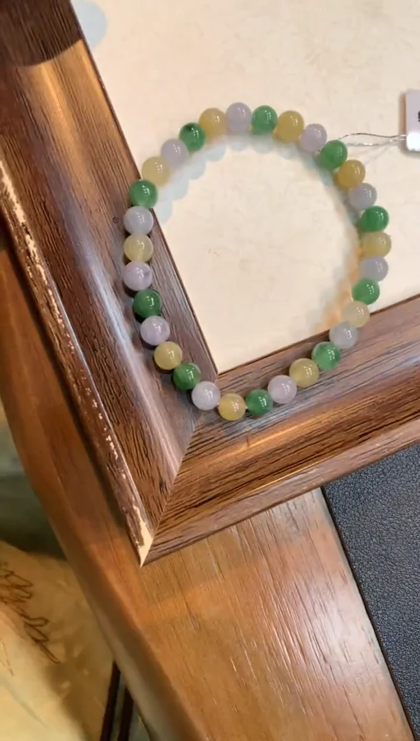 未镶嵌手串翡翠手串