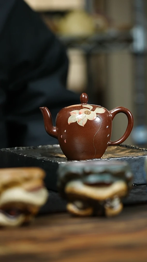 【闪购商品】紫砂茶杯48号紫砂柴烧