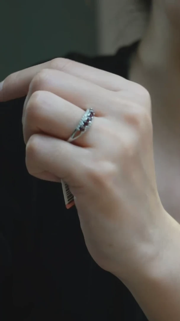 【闪购商品】石榴石戒指未镶嵌P38