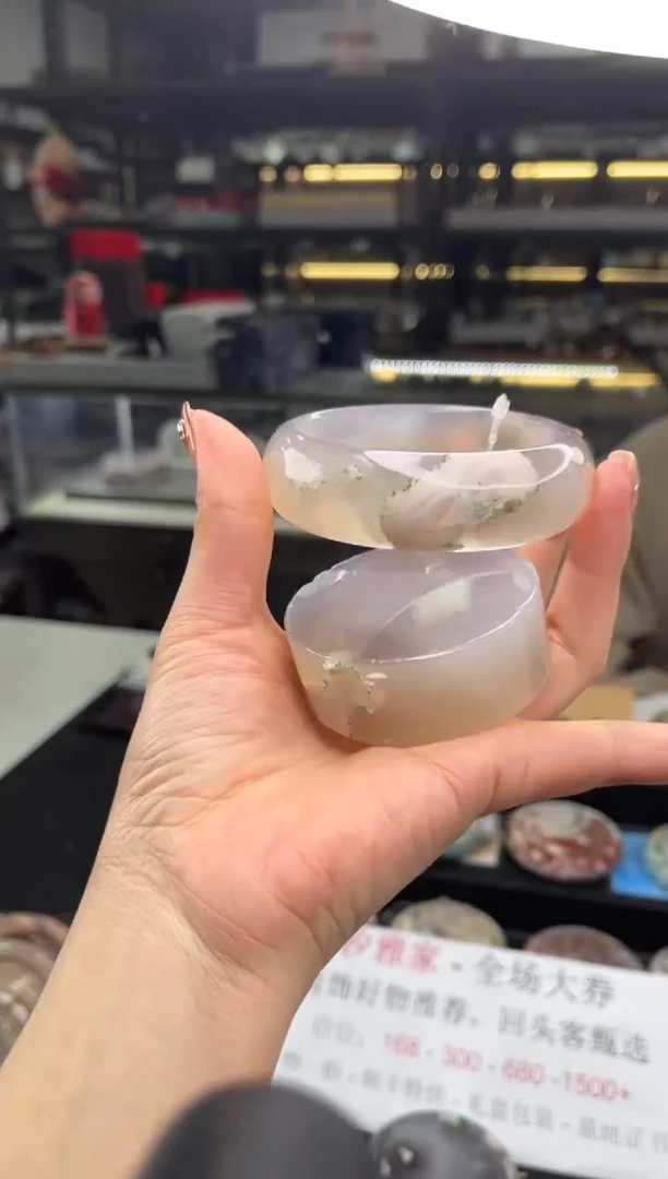 未镶嵌手镯石英质玉61圈口（赠品镯心）6009200