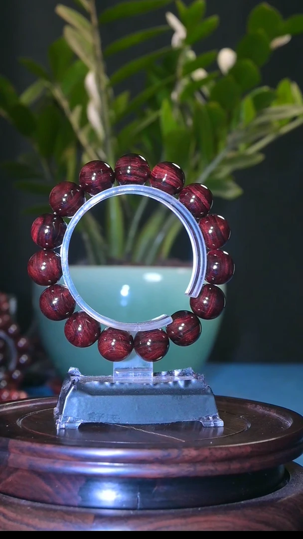 【闪购商品】黄花梨/降香黄檀手串/手链海南黄花梨紫油梨1.5