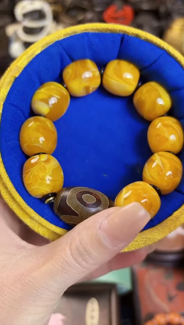 【闪购商品】蜜蜡手链未镶嵌【闪购商品闪购商品】