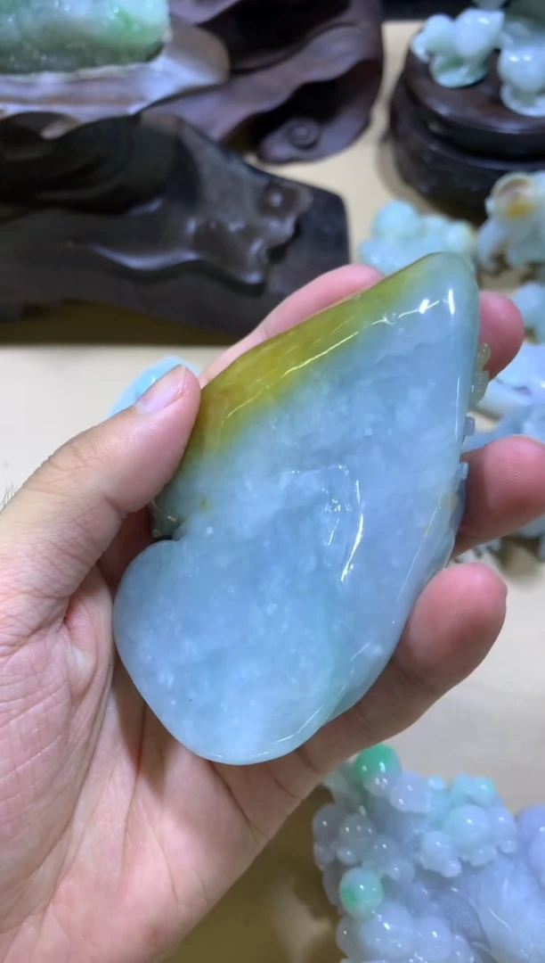 未镶嵌摆件翡翠用****3翡翠摆件