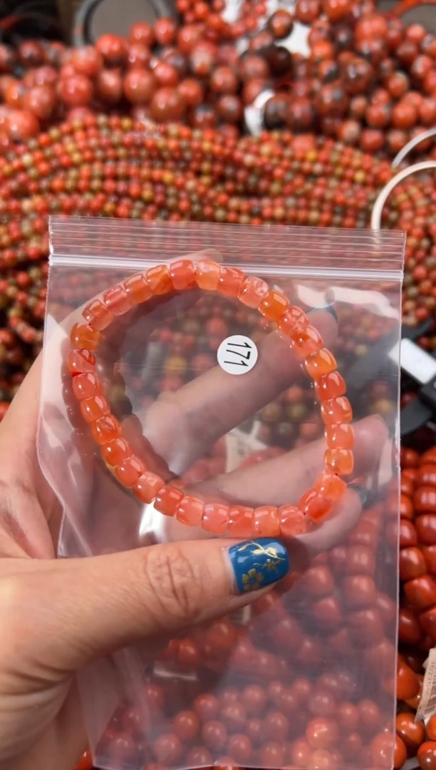 未镶嵌手串南红玛瑙7