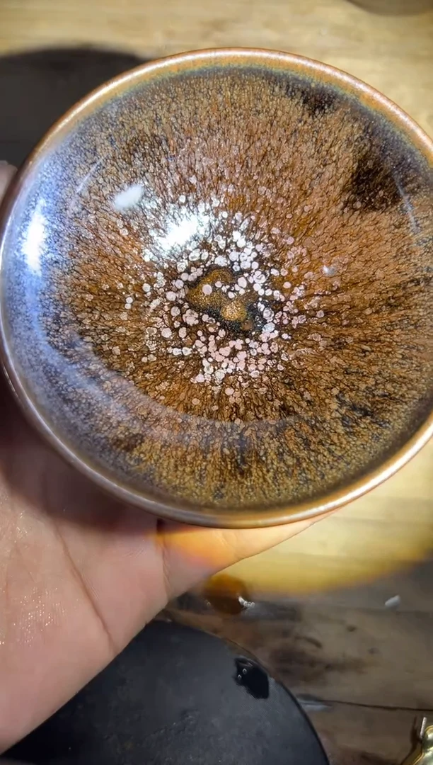 茶盏老木头精品柴烧175