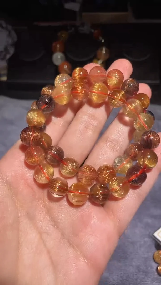 【闪购商品】水晶手链未镶嵌发晶单圈A11（多样性发其一）