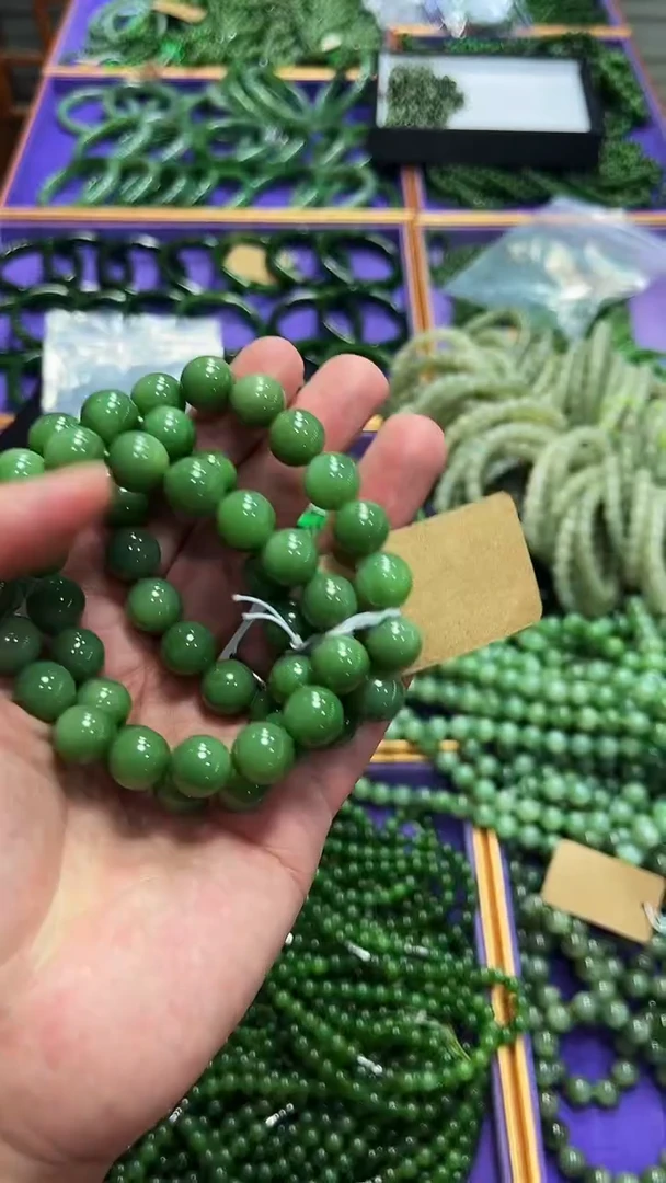 手链未镶嵌和田玉俄料手串卡12多样性发其一