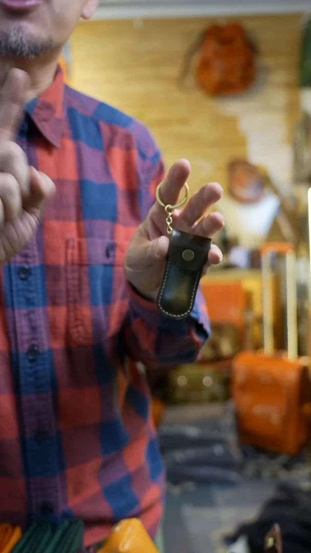 牛皮（革）牛油果指甲刀 特价