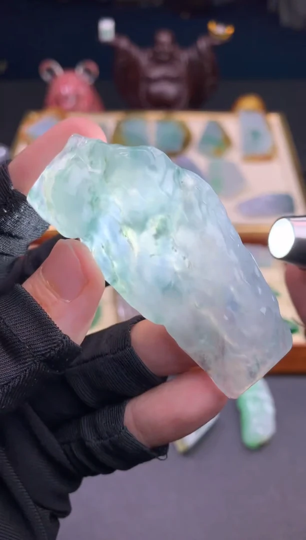 未镶嵌定制翡翠天然翡翠裸石（包工）
