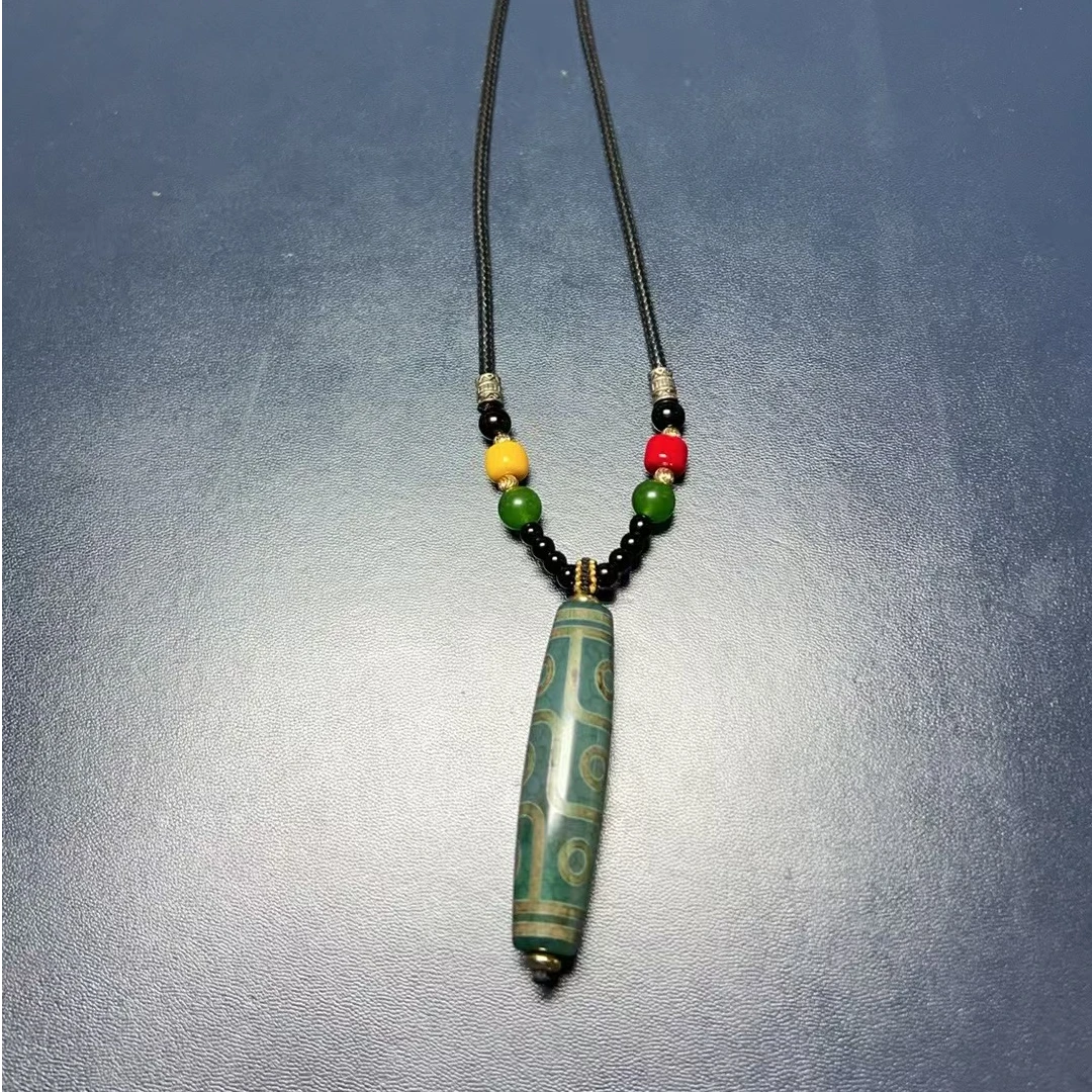 藏式经典9y吊坠项链