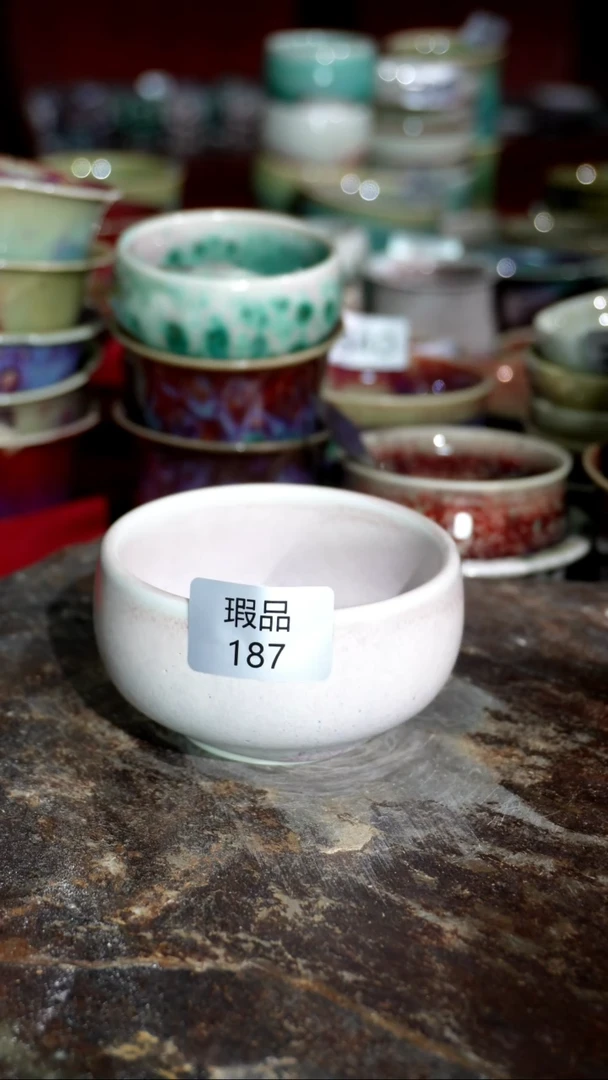 摆件精品窑变钧瓷茶器